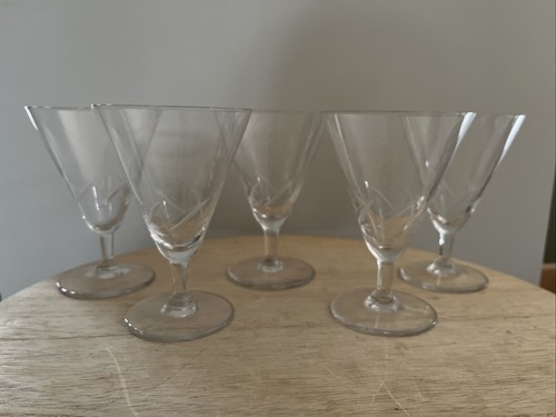Lot verres pied à - lot,