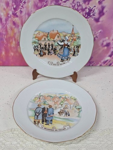 Lot assiette de - 2,