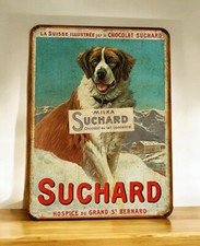 Plaque métal Suchard Chocolat