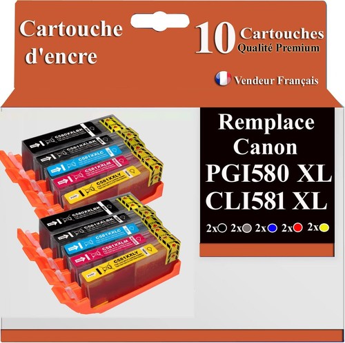 Cartouches d encre - 10, d'encre