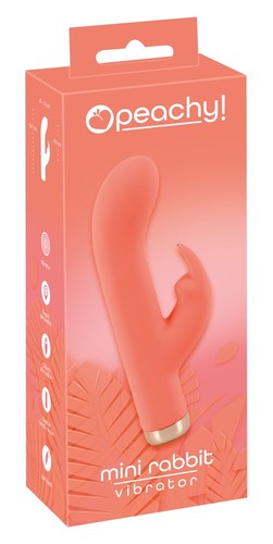 Mini vibromasseur lapin - , peachy