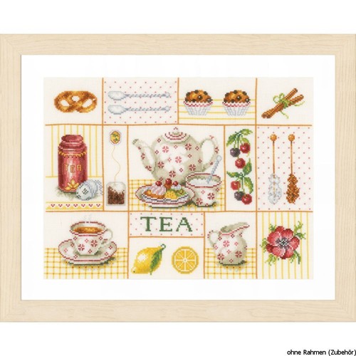 Lanarte kreuzstichset tea - lanarte,