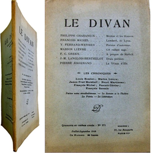 Divan 271 1949 - le,
