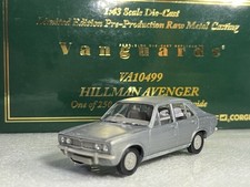 Corgi Vanguards VA10499 Hillman Avenger Raw Metal Casting Pre Production Boxed