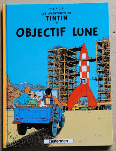 Tintin objectif lune herge - tintin;,