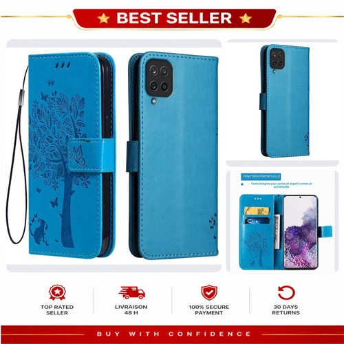 Topme étui cuir samsung - cuir,