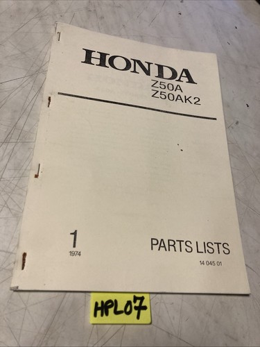 Honda z50a z50ak2 - z50a,