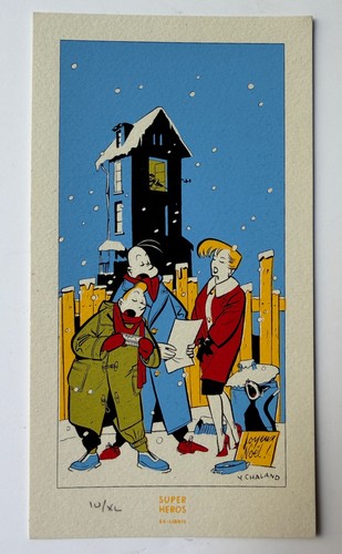 Chaland libris super heros - ex,