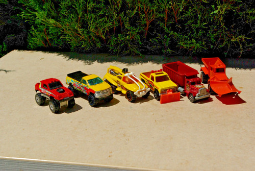 Hotwheels lot camions - de, 6