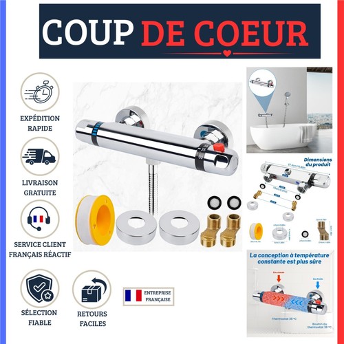 Mitigeur douche thermostatique - douche,