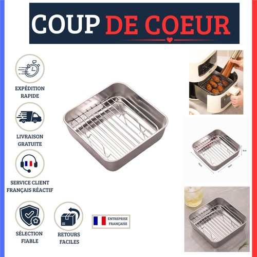 Plat air fryer acier - air,
