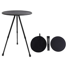 Table ronde pliante réglable