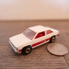 Vintage Hot Wheels 1980 Chevy Chevrolet Citation X-11 1:64 White Car Hong Kong