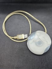 Apple USB Hockeypuck Mouse Clear M4848 Blueberry iMac Power Mac G3 G4 G5