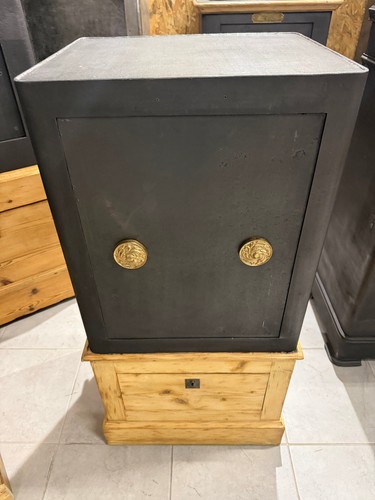 Coffre fort vintage ancien - coffre,
