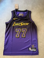 Maillot NBA Los Angeles Lakers City Edition Luka Doncic Taille S