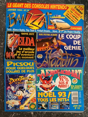 Magazine banzai janvier - magazine, n°18