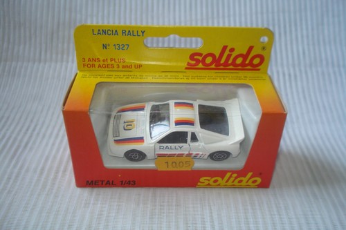 Solido 1327 lancia rally - lancia,