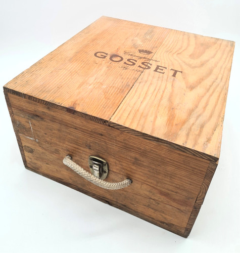 Ancienne caisse bois - caisse, en