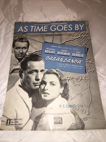 Time goes sheet music - goes, by
