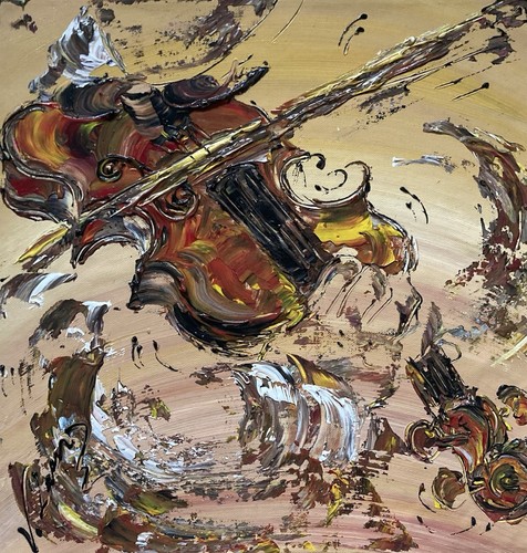 Linard tableau violon musique - violon,