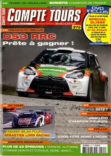 Compte tours 275 - compte, 12/2012
