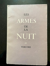 LES ARMES DE LA NUIT - VERCORS