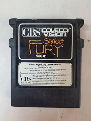 Jeu space fury colecovision - jeu,