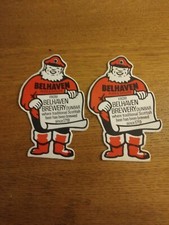 Vintage BEER COASTERS: 2 pc