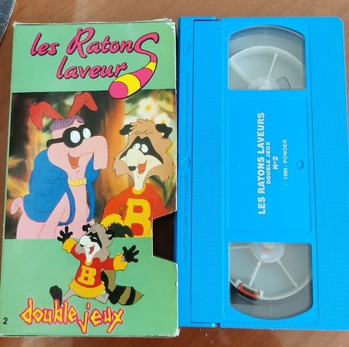 Cassette vhs les ratons - k7,