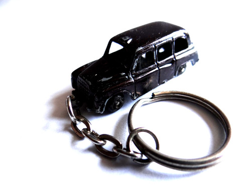 Porte clés automobile taxi - clés,