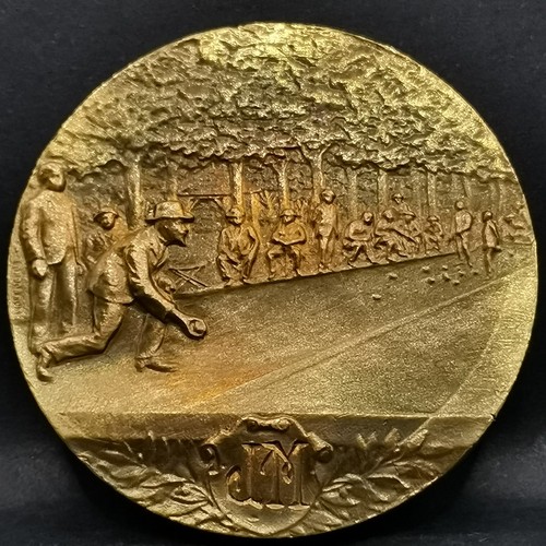 Medaille bronze petanque - bronze,