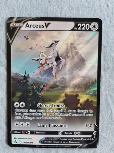 Carte pokemon arceus swsh - arceus, v