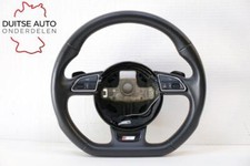 Audi SQ5 8R Genuine Sport Steering Wheel Leather Multifunction Flattened 8R0419019AC