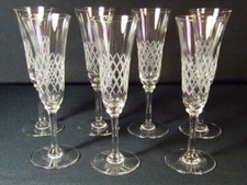 lot de 7 flutes à champagne