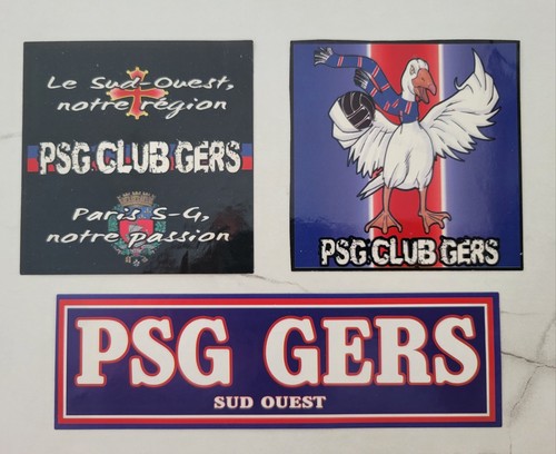 Autocollants psg club gers - autocollants,
