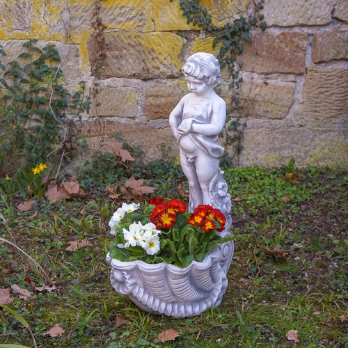Jardinière jeune statue - , bac