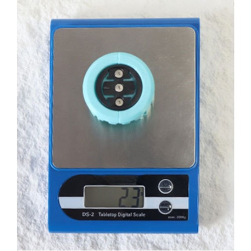 Support plastique 1x2 6cm - plastique, 5,1x2,6cm