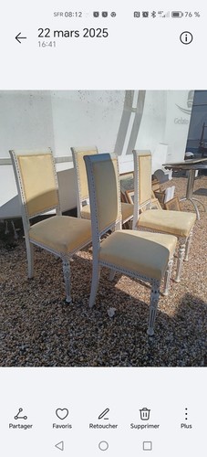 Lot chaises salle à - salle,