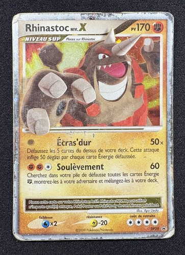 Carte pokémon rhinastoc - carte,