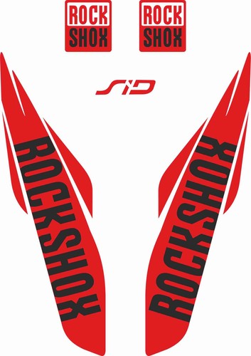 Adhésif fourche rock shox - fourche, sid