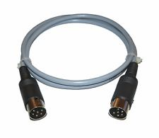 1m Blindé 6 Broches din Commodore C64 C128 Série Câble Pi1541 Souple #713