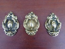 An antique kiss, curtain rod decoration, brass repelled Nap III