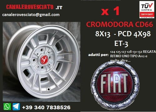 Jante alliage fiat cromodora - jante,