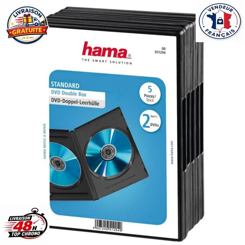 Hama boîtiers double - hama, cd