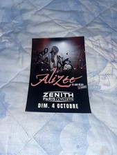Alizee flyer 2026 zenith paris