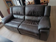 Canapé relax 2/3places marron