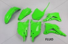 Kit plastique UFO motocross Kawasaki KX 85 2014 - 2021 vert fluo
