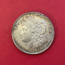 Etats-Unis (USA). Belle monnaie en argent de 1 Dollar "Morgan Dollar" 1921. SUP