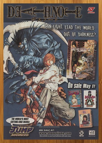 2005 death note manga series - note,